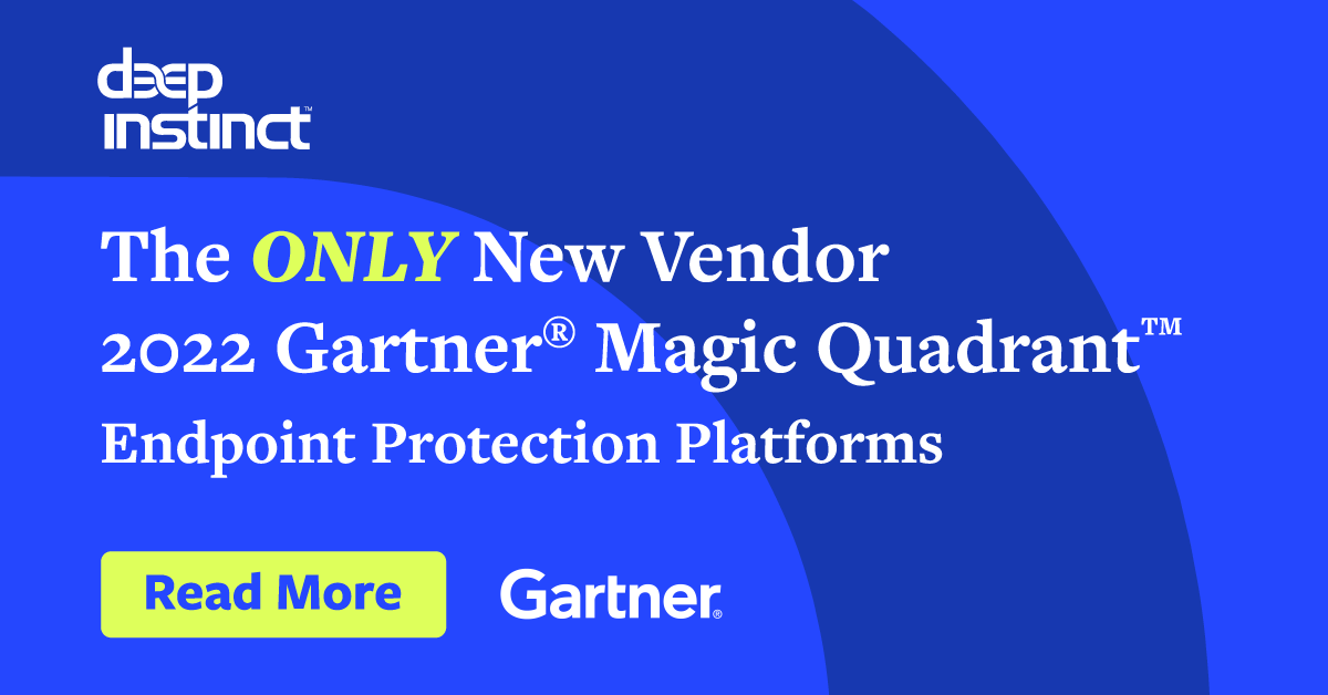 Who is the only NEW vendor in the 2022 Gartner® Magic Quadrant™ for ...